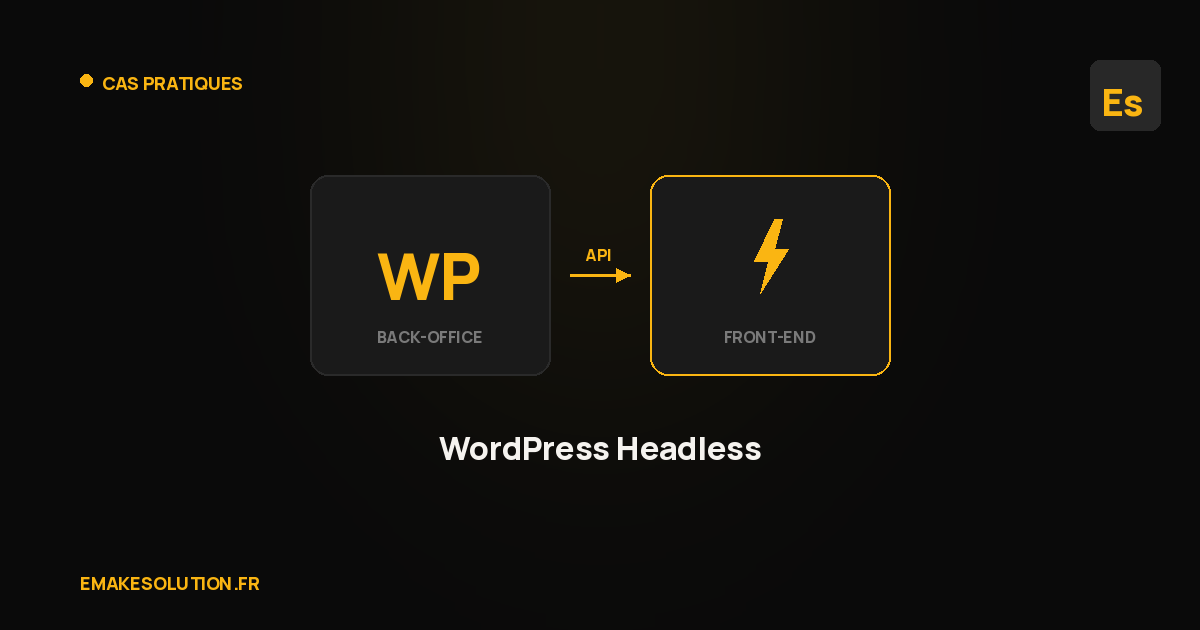 Couverture de l'article : WordPress Headless pour PME